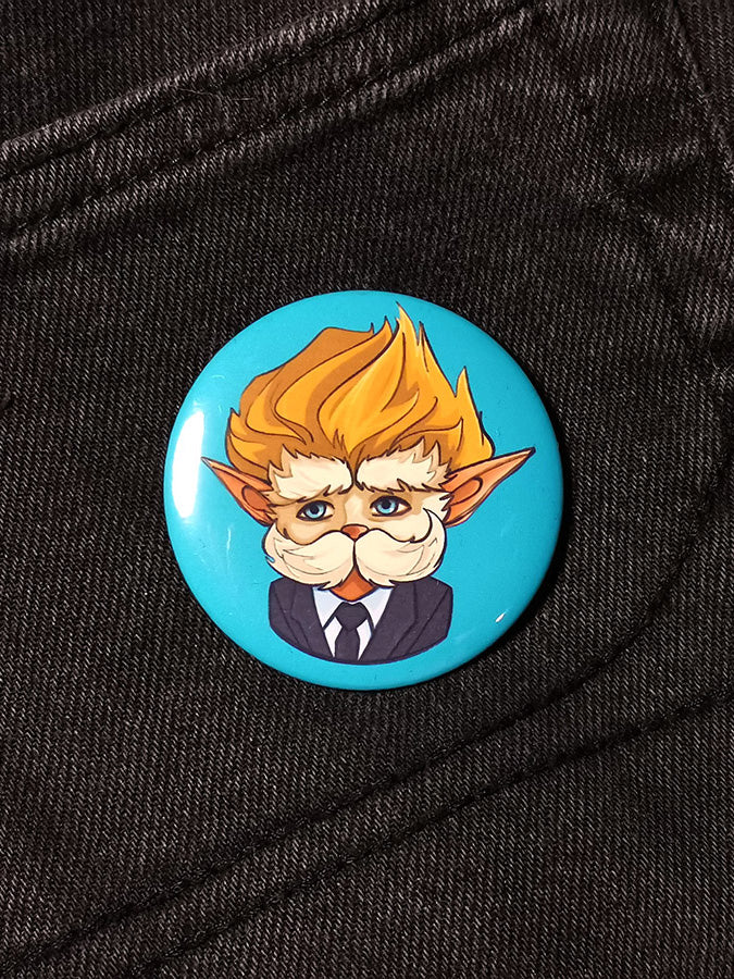 Heimerdinger scientist pin