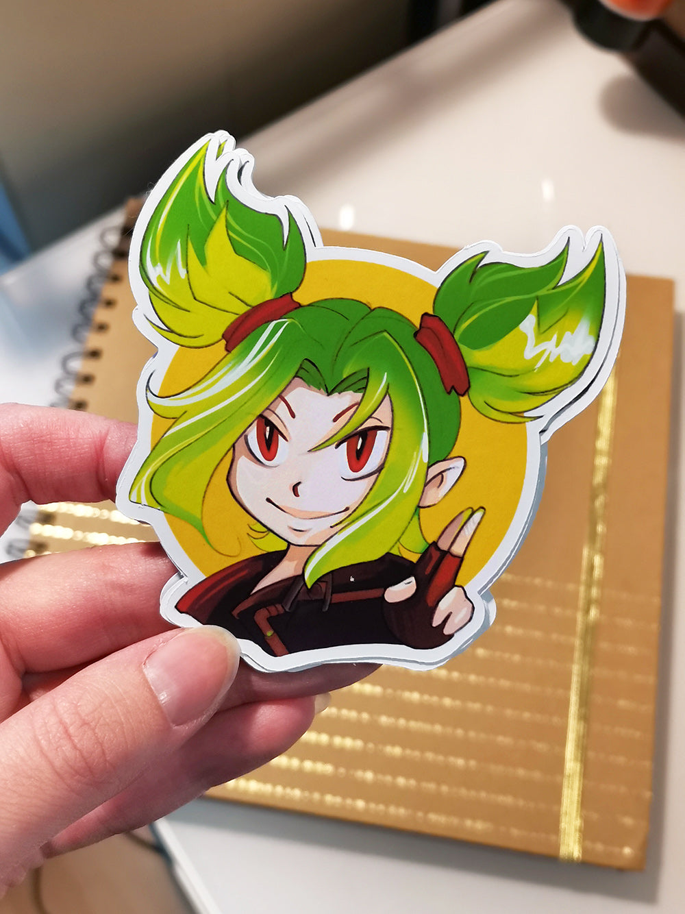Naklejka chibi Zeri