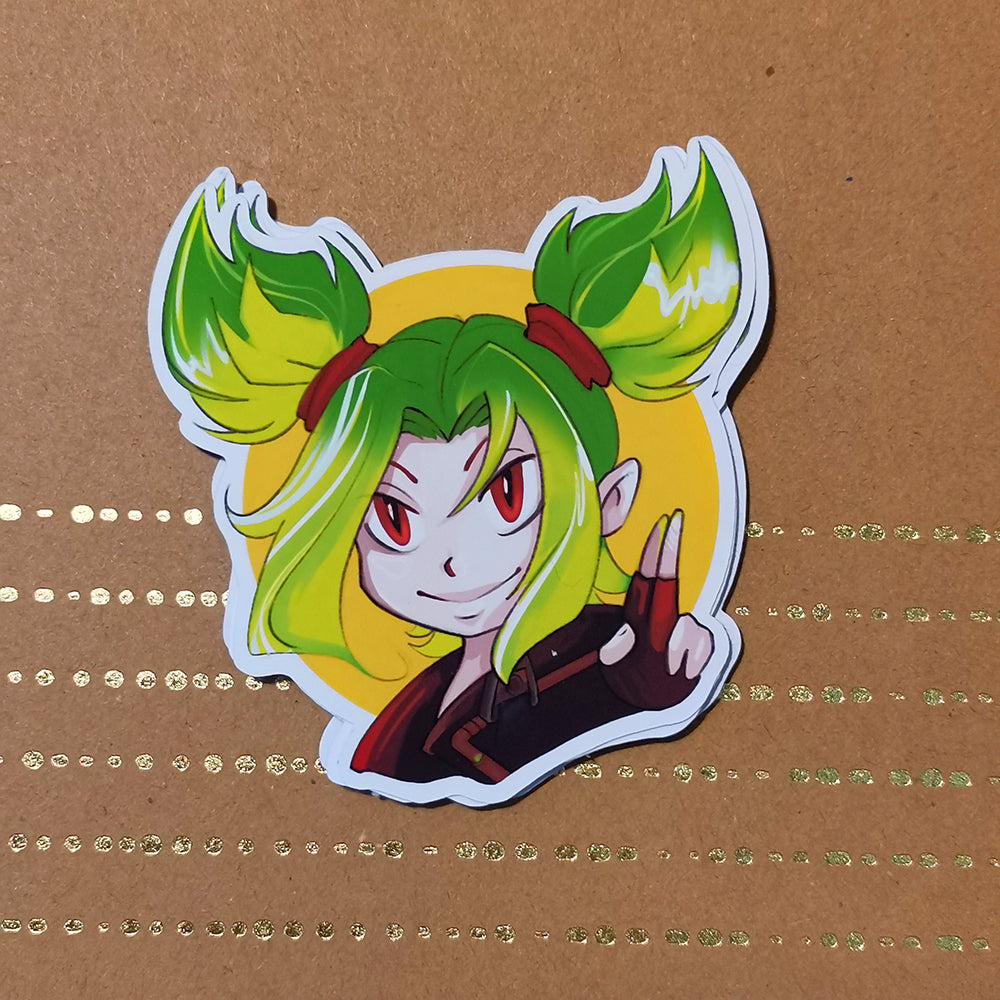 Naklejka chibi Zeri