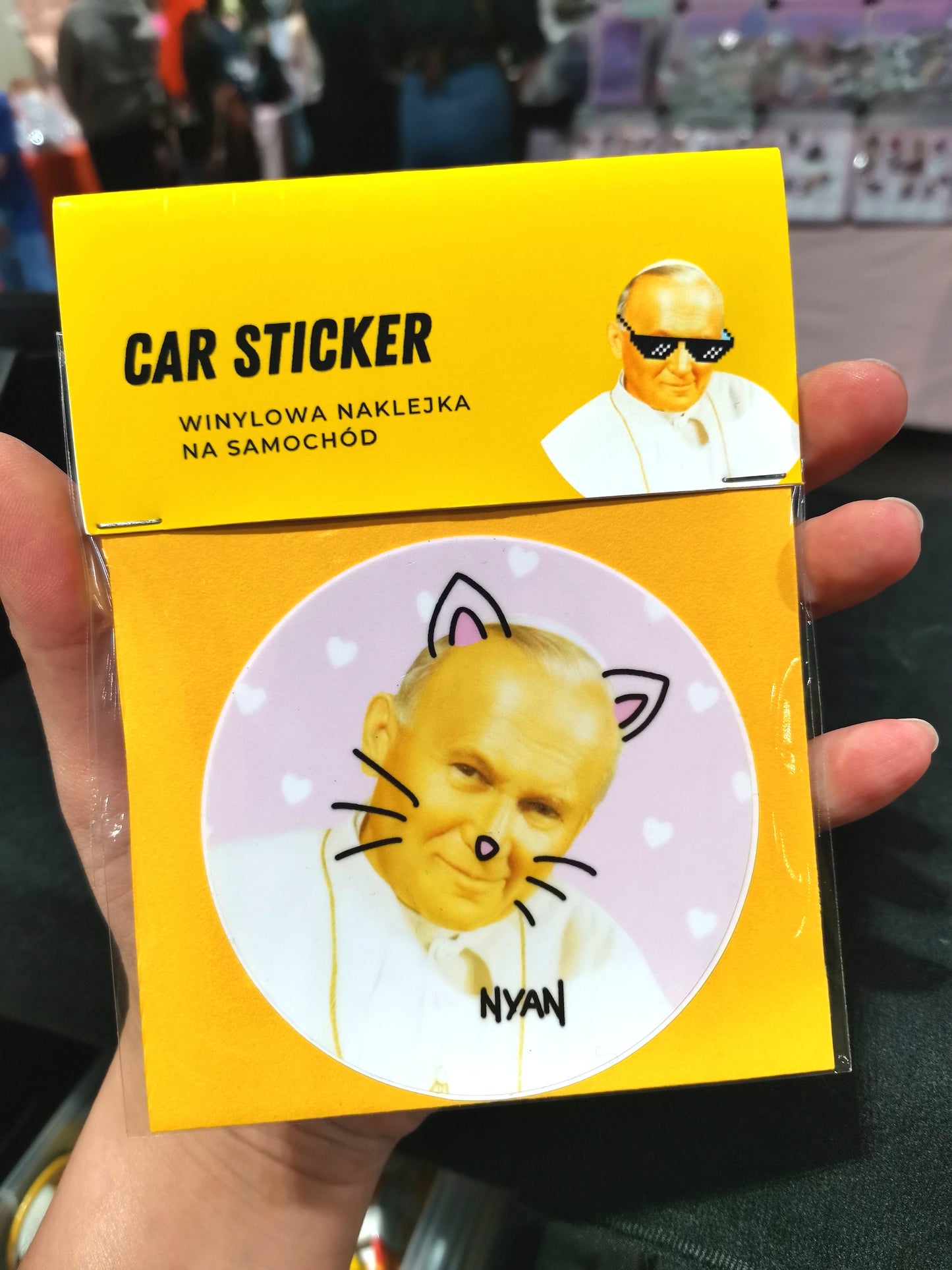 Naklejka na samochód Nyan